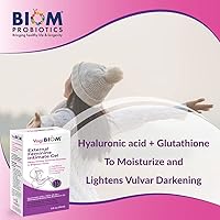 Vista 5 de Biom Probiotics VagiBiom Vaginal External Gel: Hyaluronic acid Glutathione. Moisturize tissues; lightens vulvar darkening. Naturally Controls
