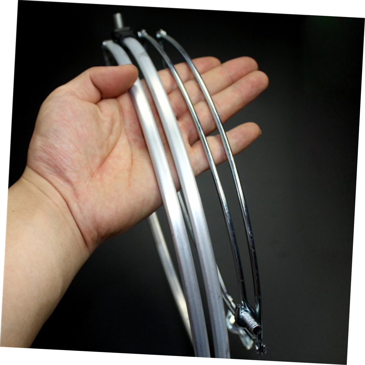 VANZACK Telescopic Fishing Rod Retractable Net 1.5m Aluminum Alloy Saltwater Aquarium Fish Catch Net with Comfort Handle for Random Style