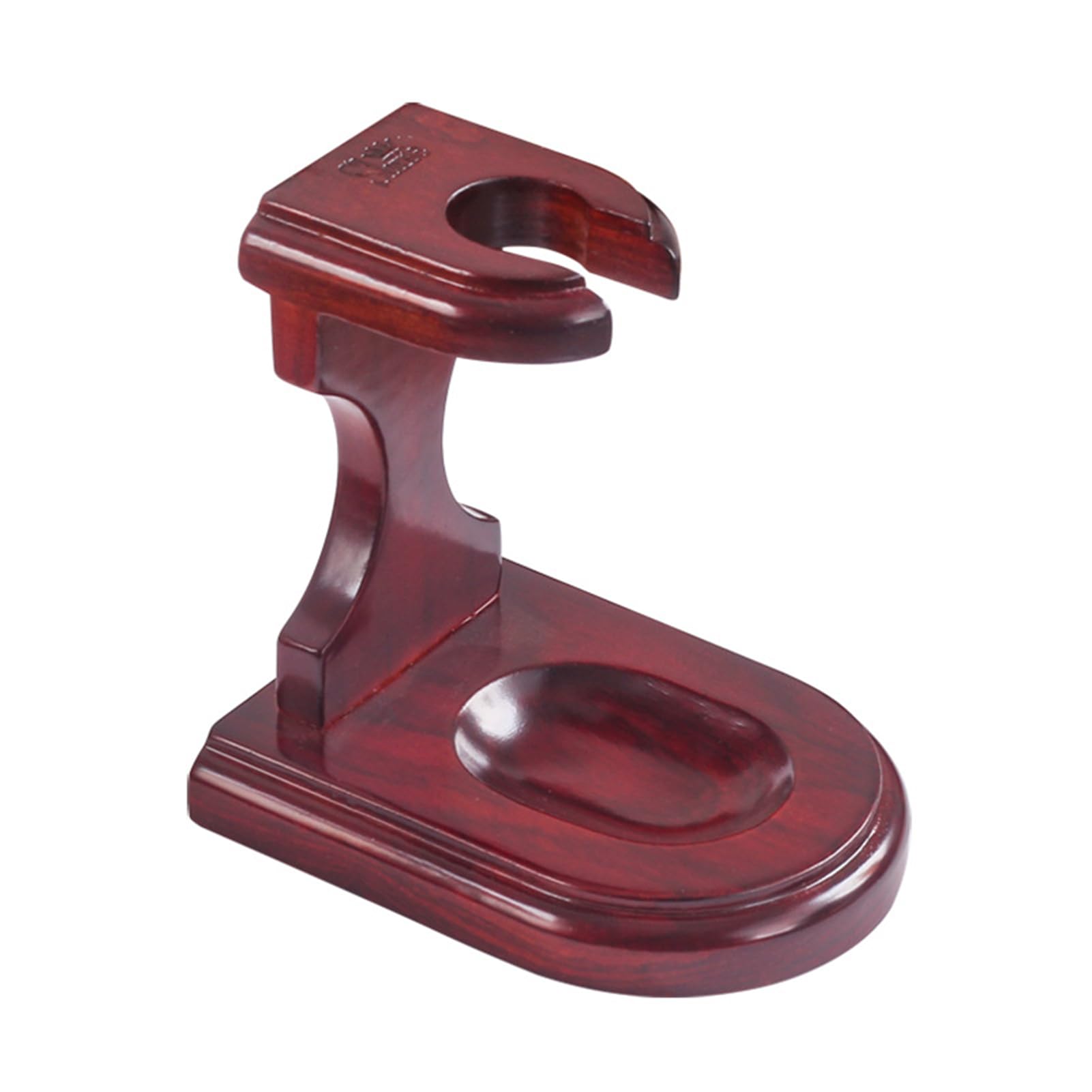 LTEJUMQ Tobacco Pipe Stand, Portable Wooden Tobacco Smoking Pipe Stand, Standing Smoking Pipe Display Holder for 1 Smoking Pipes, Pipe Decorative Display Stand Rack Rest