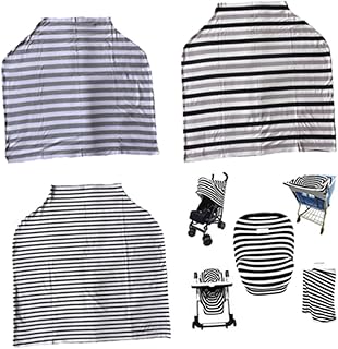 Toyvian Capas De Carro Para Automóveis Capas De Assento De Carro Capa De Amamentação Cachecol Capa De Assento De Carro De Bebê Dossel Capa De Enfermagem Viseira De Sol Gabe Carrinho De