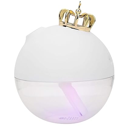Air Diffuser, 320ML Large Capacity Portable Continuous and Intermittent Spray Essential Oil Diffuser, Bedroom for Home Office Christmas Birthday Present(White)