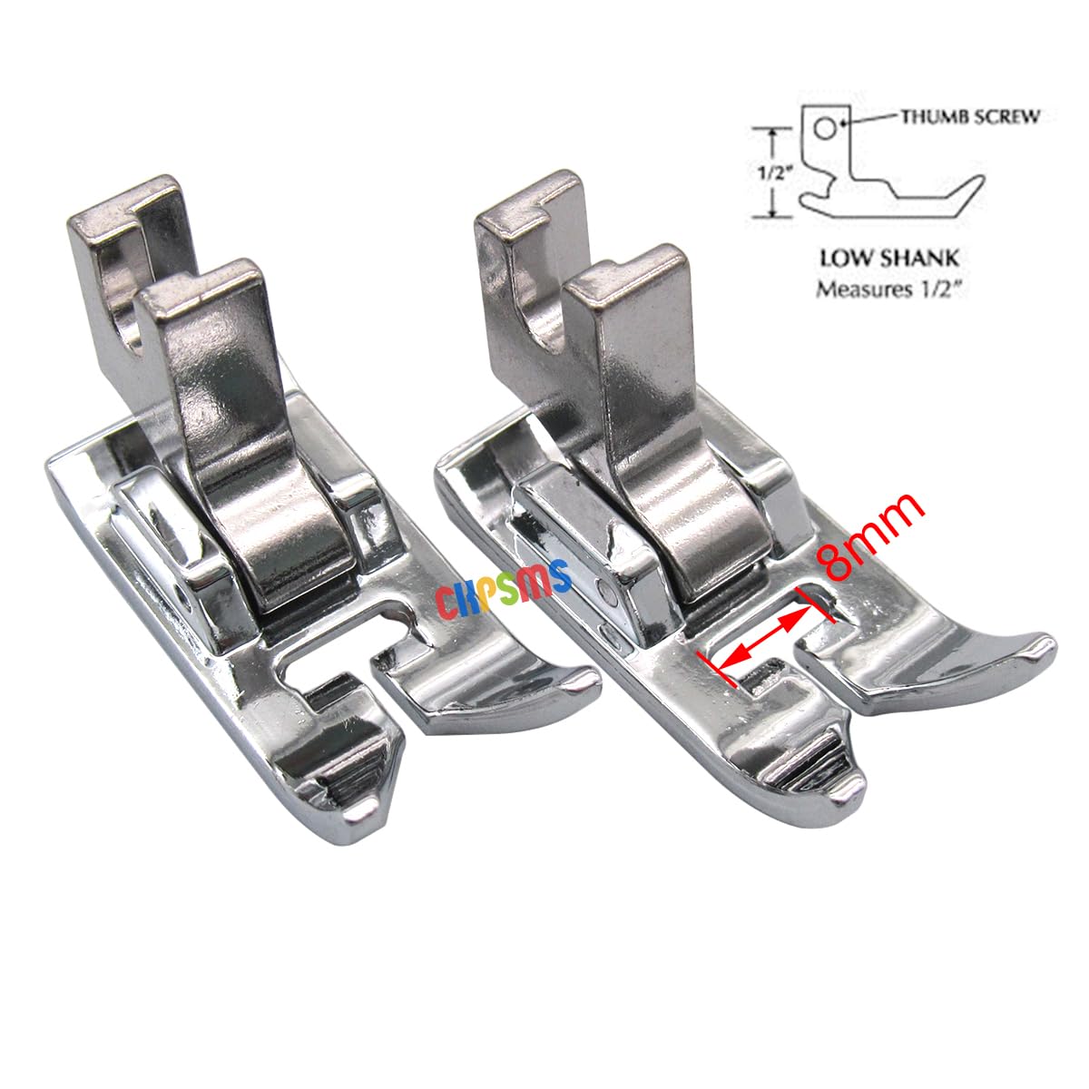 ＯＯＯ　脚部分 CKPSMS Brand - 2PCS Presser Foot #55614 Universal Low Shank All