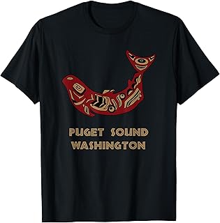 Puget Sound WA Native American Salmon Fishermen T-Shirt