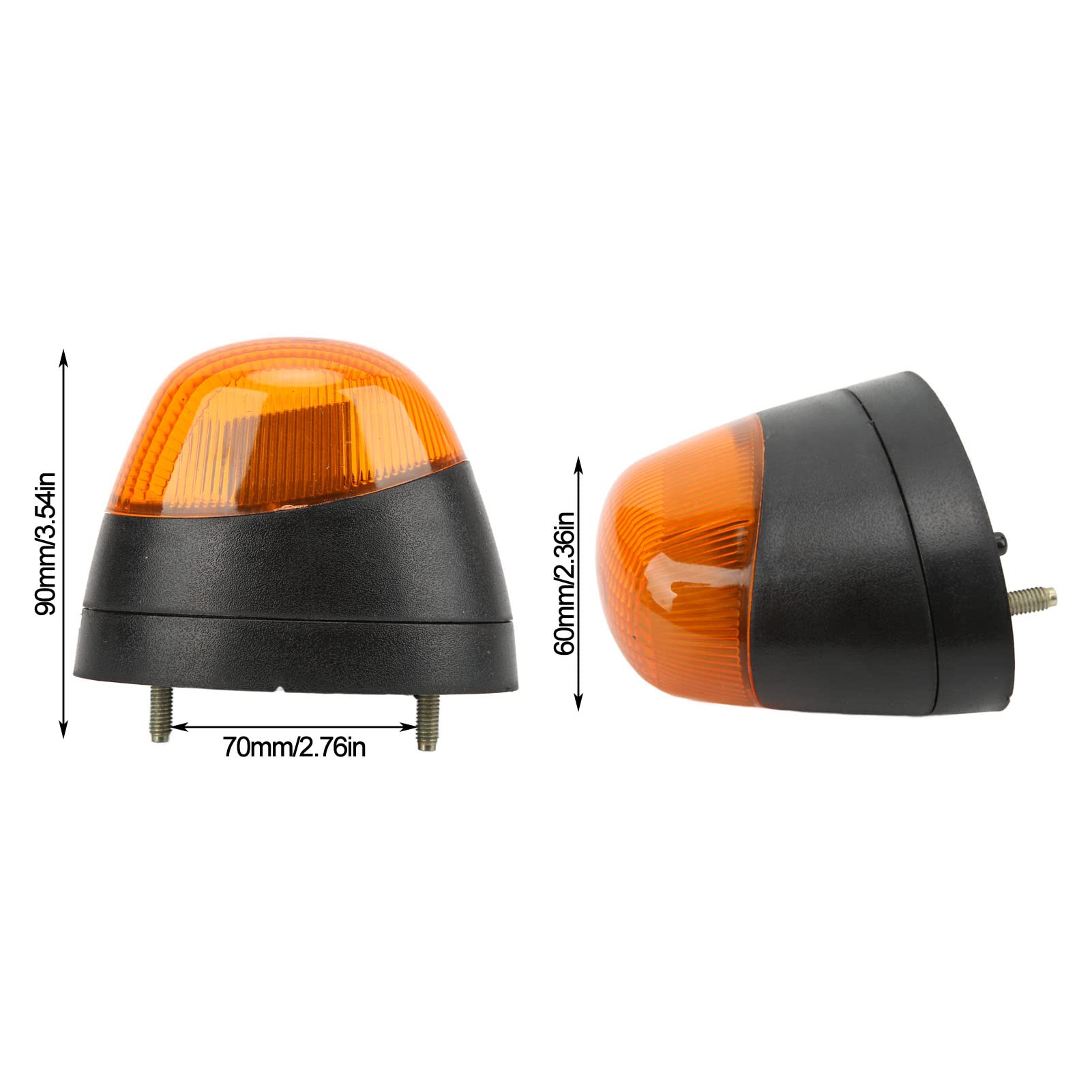 Qiilu Indicatore Luminoso di Posizione, Luci di Posizione a Destra 1202148 Indicatore Luminoso Laterale per TRANSIT MK6 MK7 2000-2014