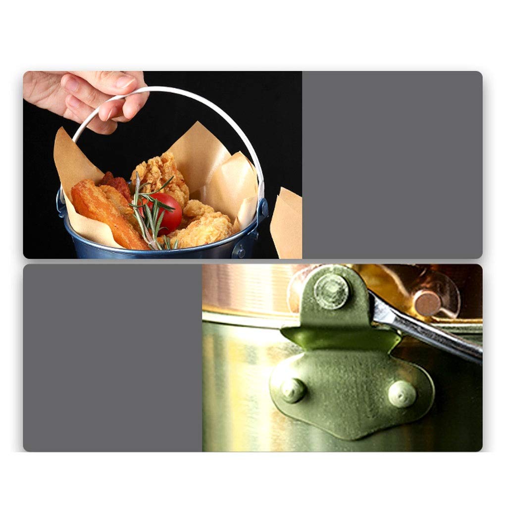 Vaschetta per bevande ghiacciate Bar Botte di birra Cucina del ristorante Secchiello per il ghiaccio Secchio per pollo fritto Secchio per patatine fritte Secchio per la conservazione della casa/M