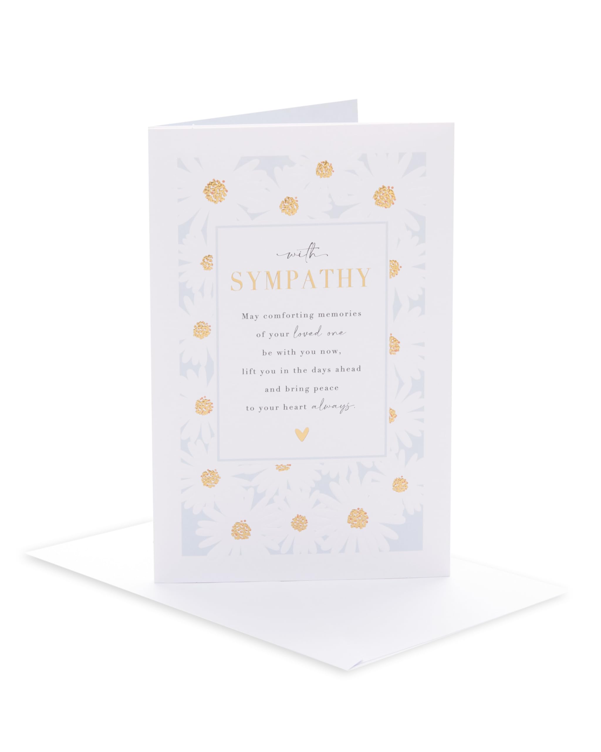 UK Greetings | Sympathy Card | Comforting Design | With Envelope