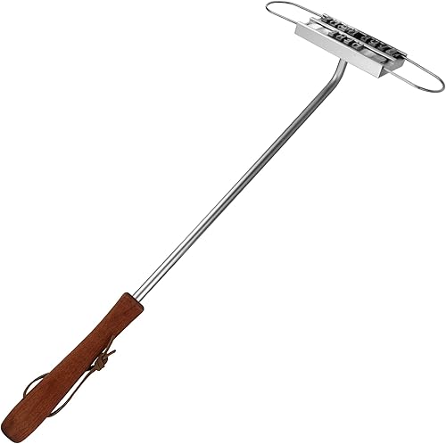 Miniatura 6 de barbuzzo barbacoa branding Iron con letras intercambiables