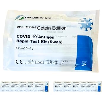 10 pieces Corona amateur antigen test quick test   nose self-test for home SARS-CoV-2 individually packed