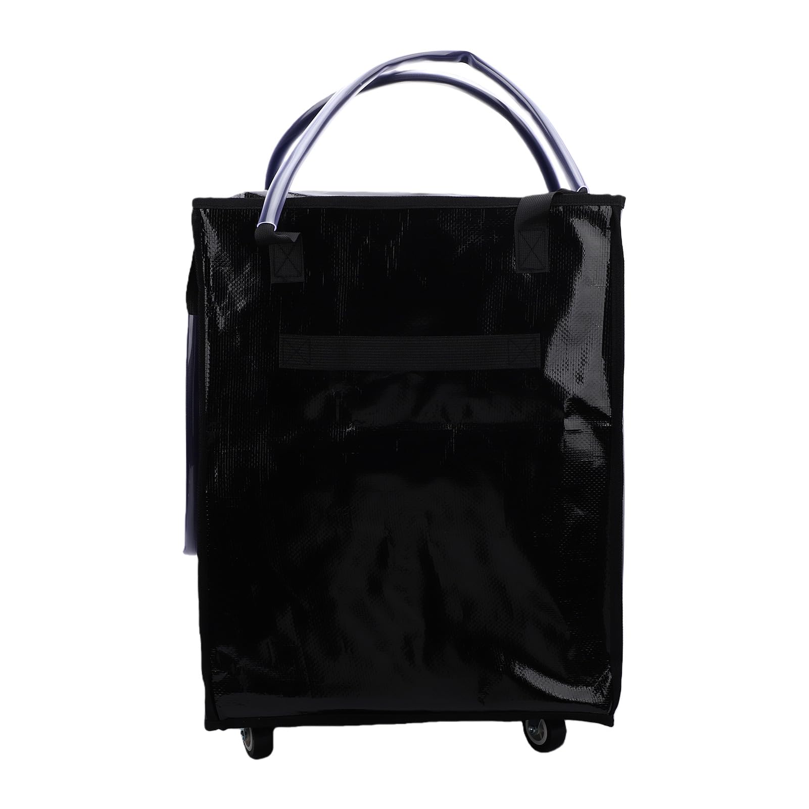 Bolsa de compras con ruedas de 360 grados plegable y resistente para comestibles 8