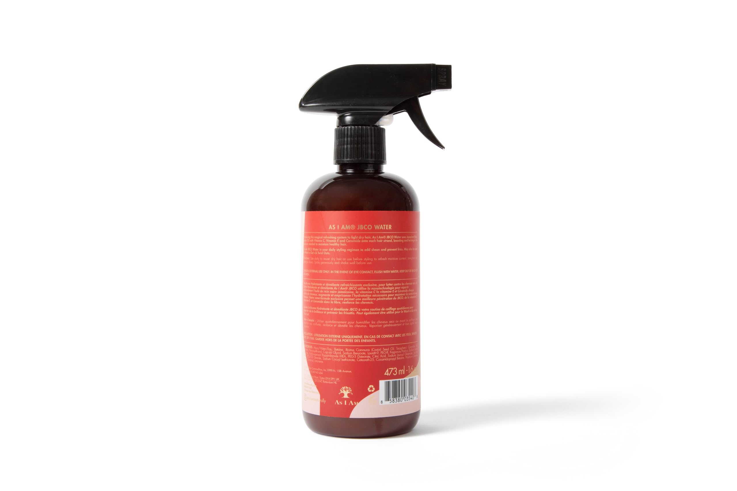 As I Am restore & repair jamajska woda olejowa czarna bobra 473 ml./16 uncji, 473 mililitrów, 1