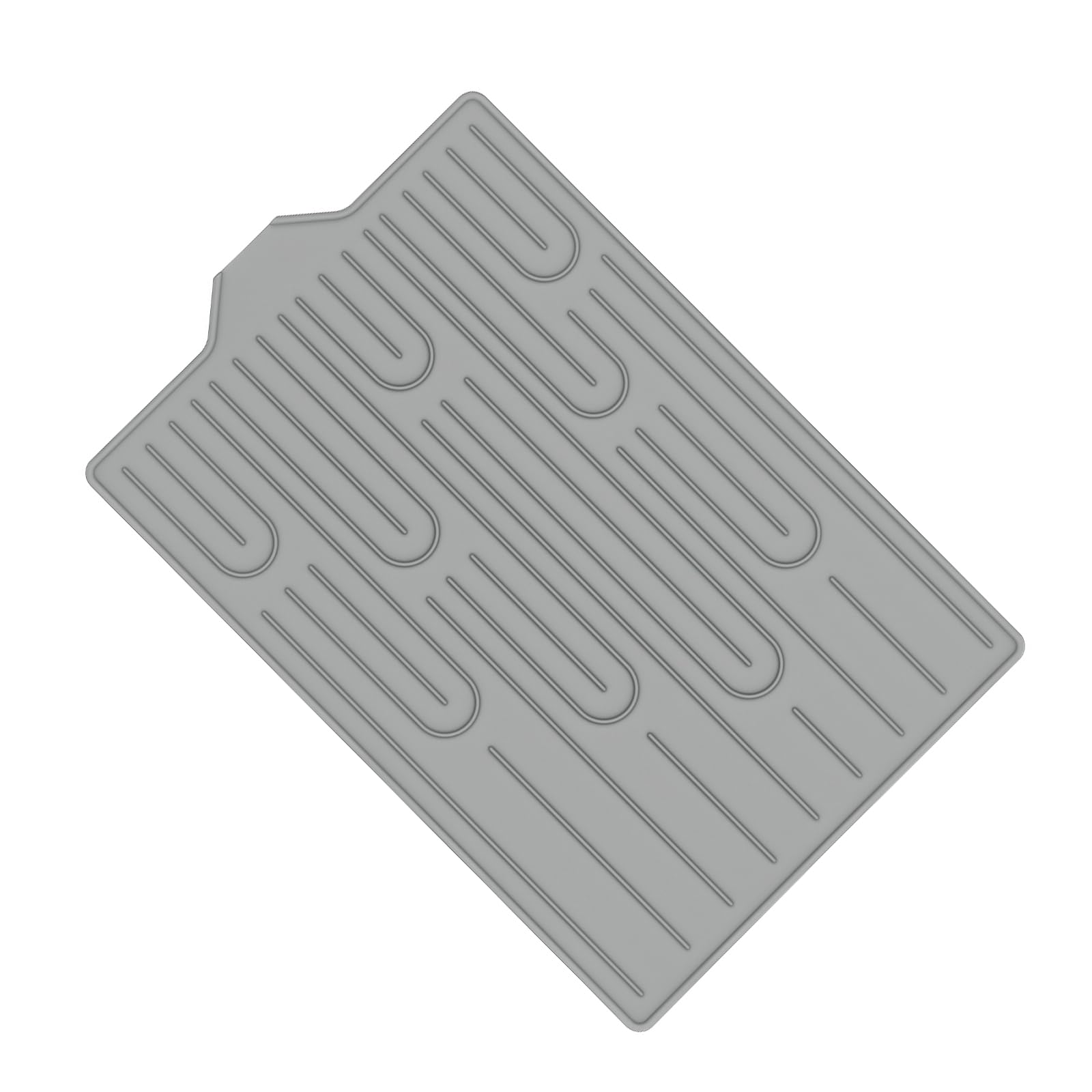 Limtula Silicone Draining Mats with Square Design for Quickly Water Drainage to 230C Nonslip Base for Dishes Dishes Drying Mats