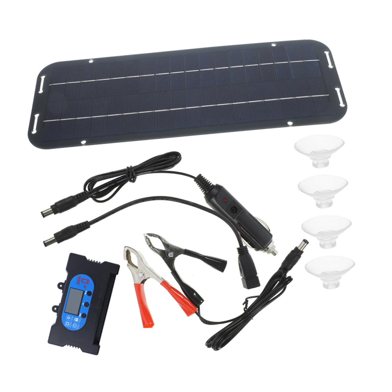 Panneau Solaire Portable Type-C Charge Rapide pour Bateau, Voiture et Camping