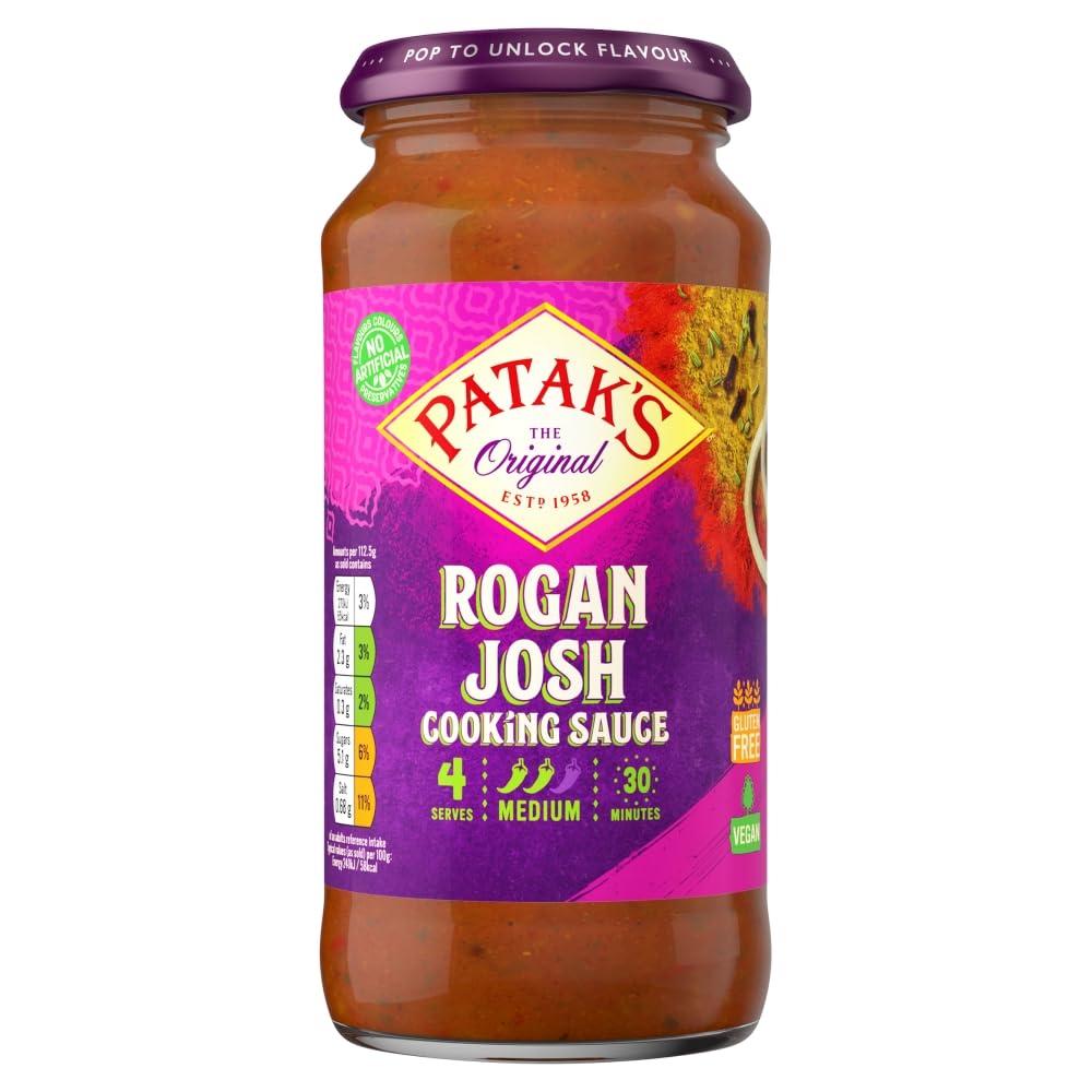 Patak's Rogan Josh Cooking Sauce, 450g