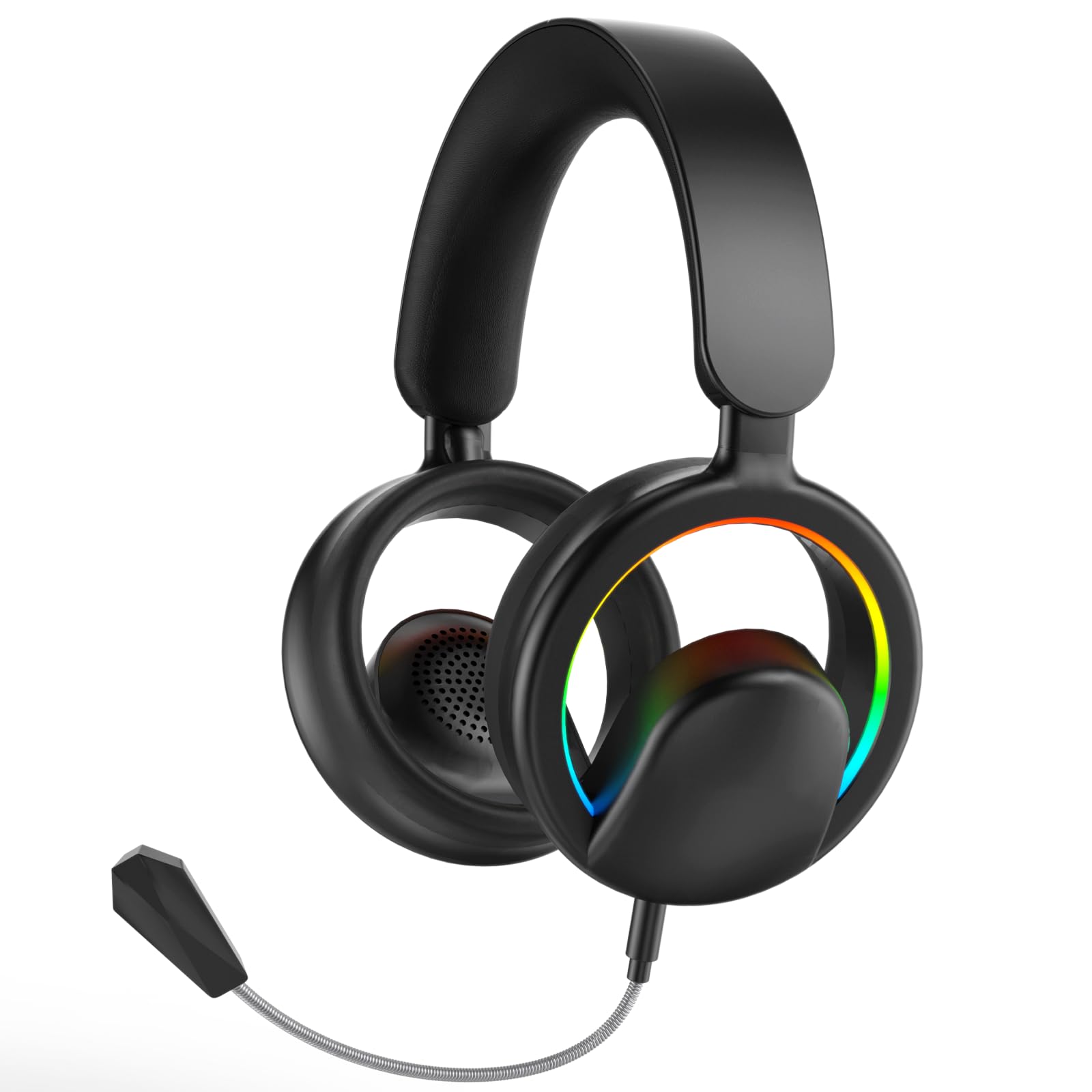 Casque Bluetooth sans Fil avec Micro Amovible,Ecouteurs Gaming Filaire,30H