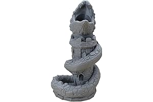 Slithering Serpent Strike Dice Tower: Enhance Your Tabletop Gaming Experience