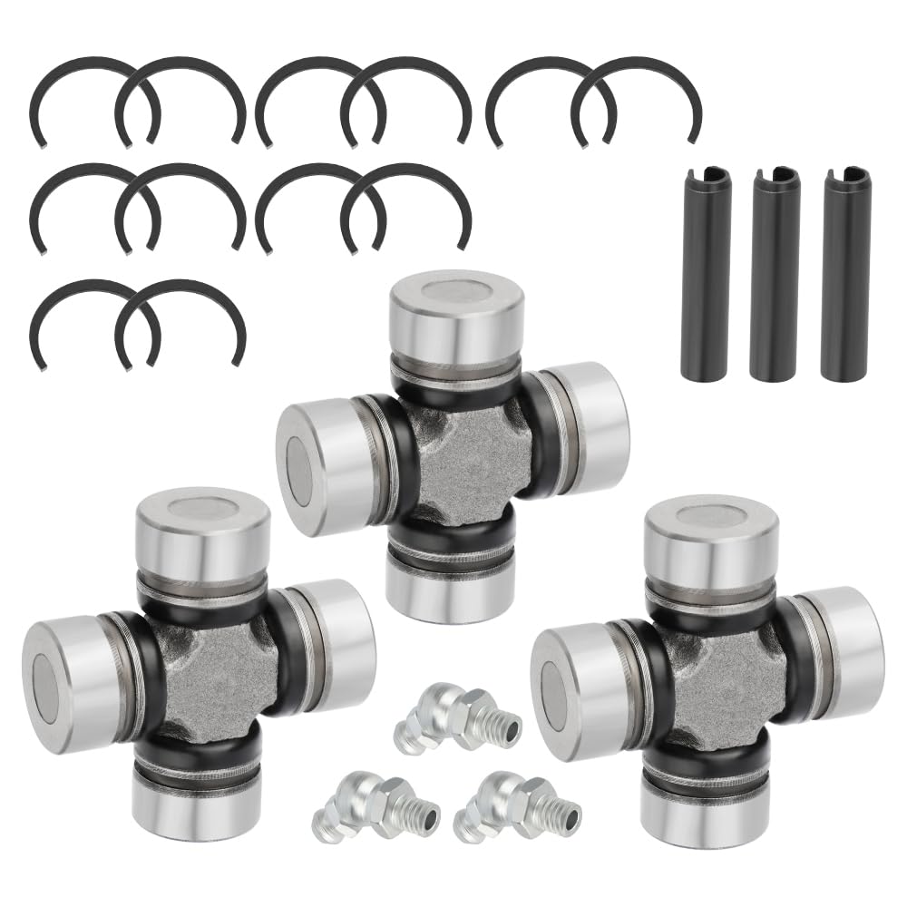 Juego de 3 crucetas eje de transmisión delantero y trasero para Polaris RZR 1000 900 800-4 Turbo RS1 Ranger Crew 1000 900 800 570 500 Diesel