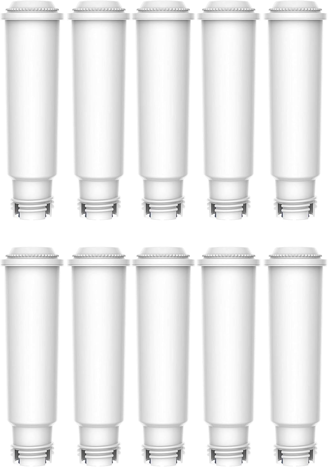 AQUA CREST Coffee Water Filter, Replacement for KitchenAid® KESWF filter, Krups® F088 Filter, Melitta® 192830 Pro Aqua, Bosch®, Siemens®, TÜV SÜD Certified, 10 Packs, Bundle