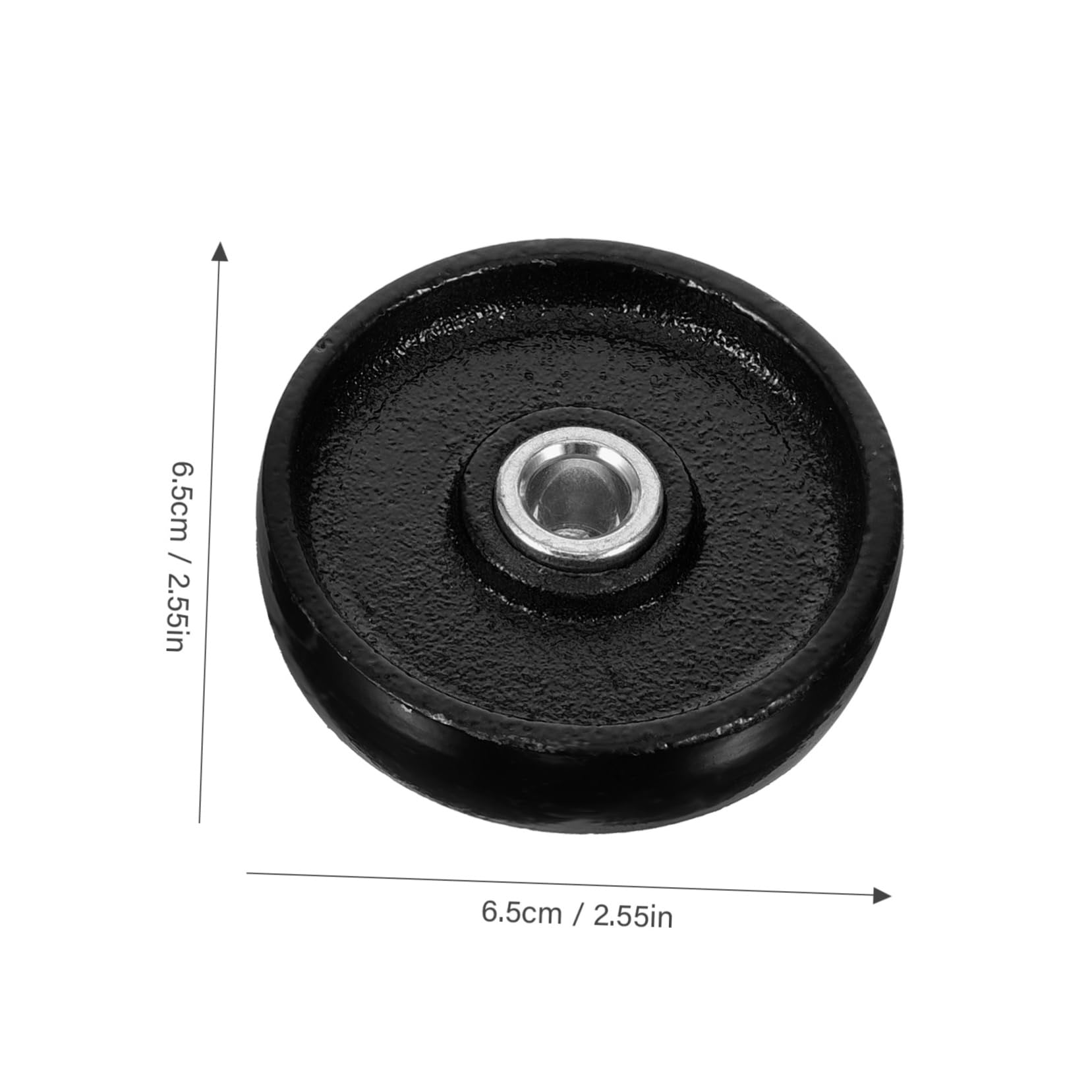 Unomor Professional Jack Wheel Bearing Wheel for Low Profile Hydraulic Jacks Sturdy Replacement Caster for Jack Supplies Compatible with Floor and Axle Jacks