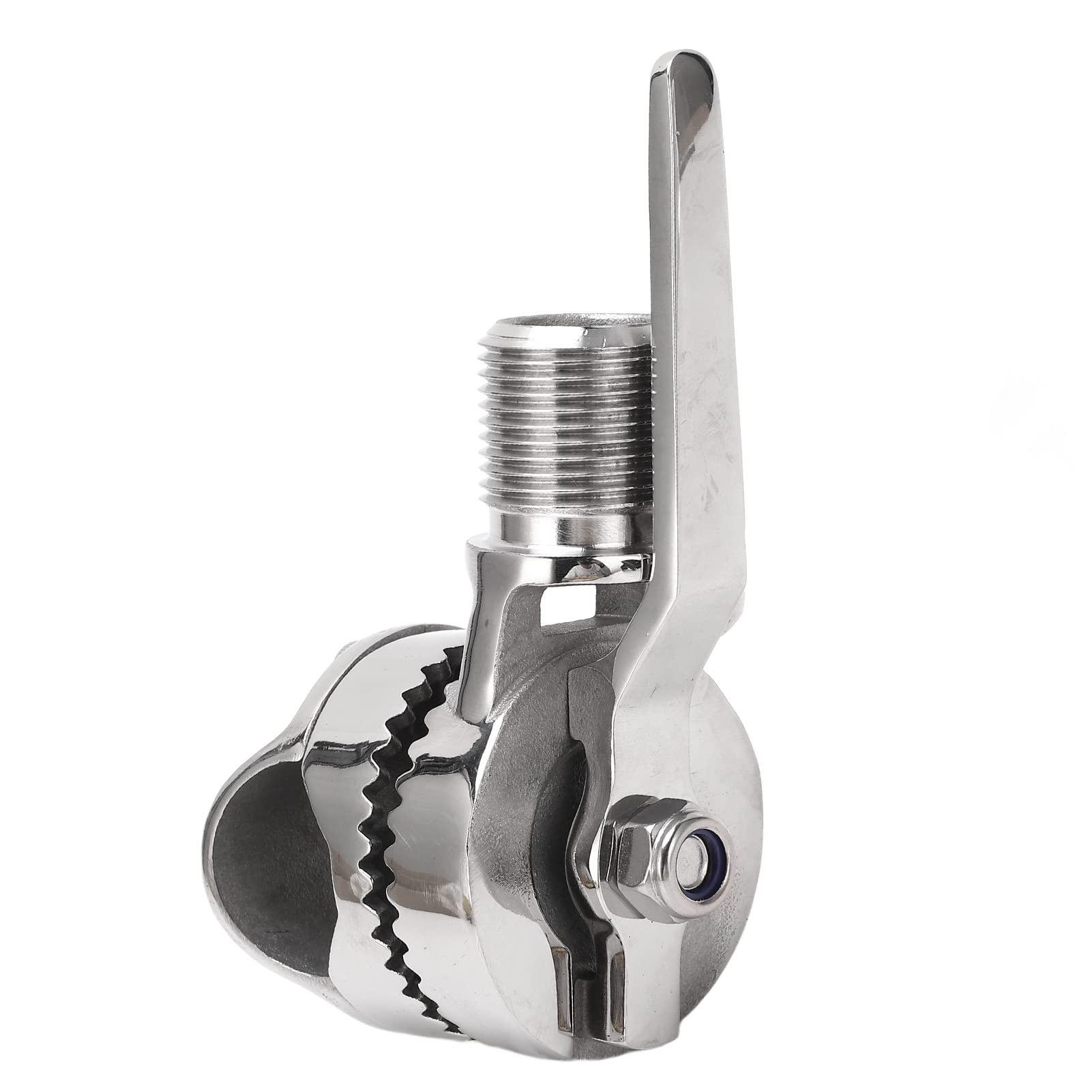 Soporte Para Antena VHF Marina Acero Inoxidable 316 Base De Trinquete Ajustable Compatible Con Barandillas De 22 A 25 Mm Ideal Para Barcos Yates Y Vehículos Recreativos