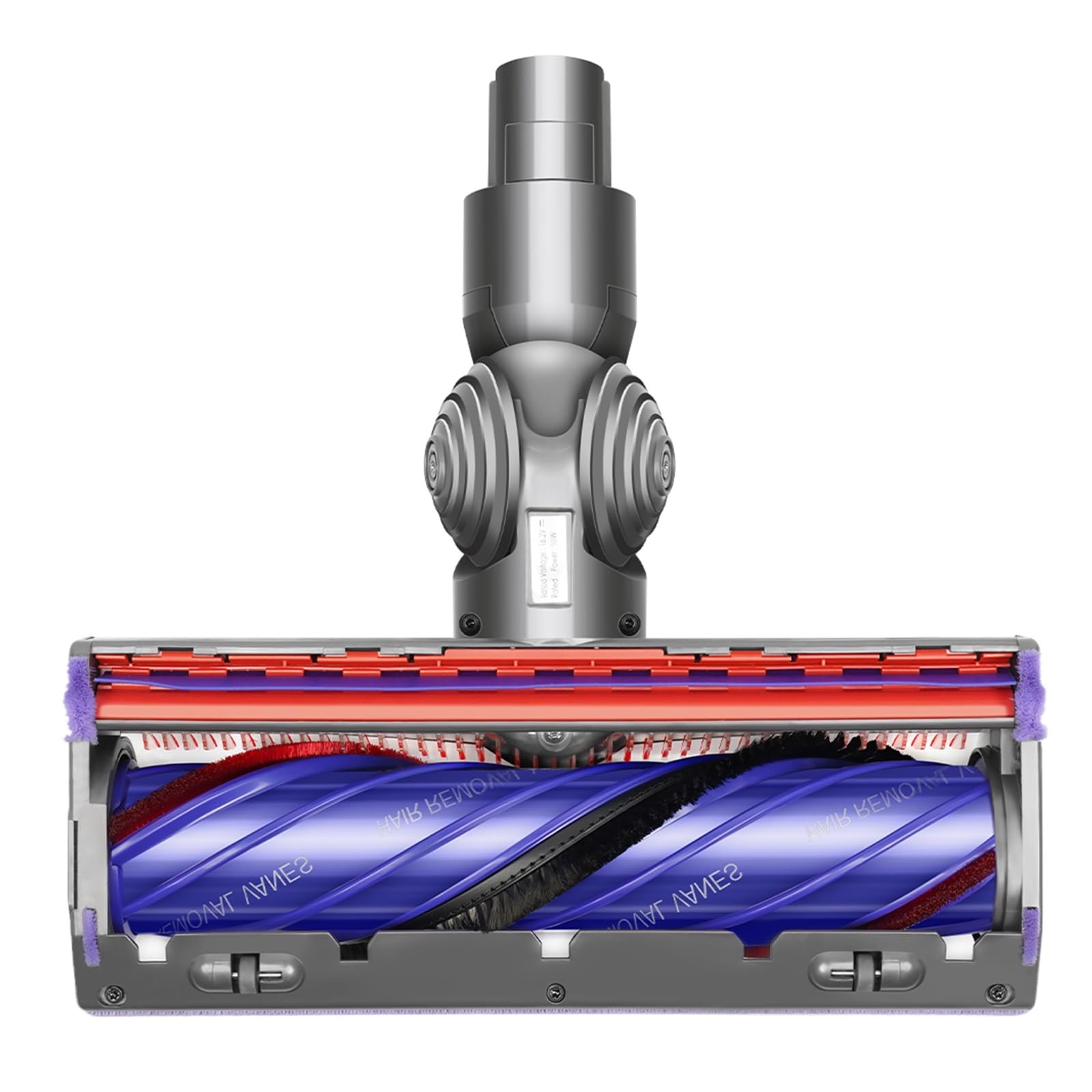 Cepillo de rodillo de repuesto for aspiradora inalámbrico, Compatible con Dyson, | Aspiradora V7 V8 V10 V11 V15, cepillo antibobinado de accionamiento directo, con paletas desenredantes