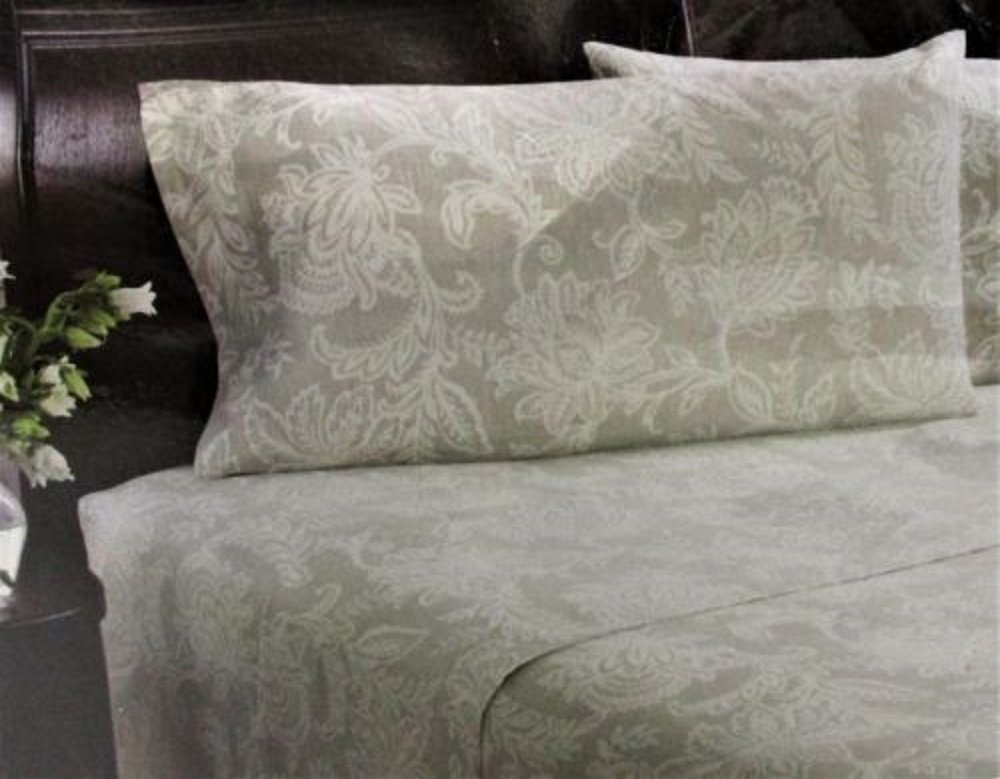 Flannel Sheet Set 4Pc KRAVET B2578 FULL