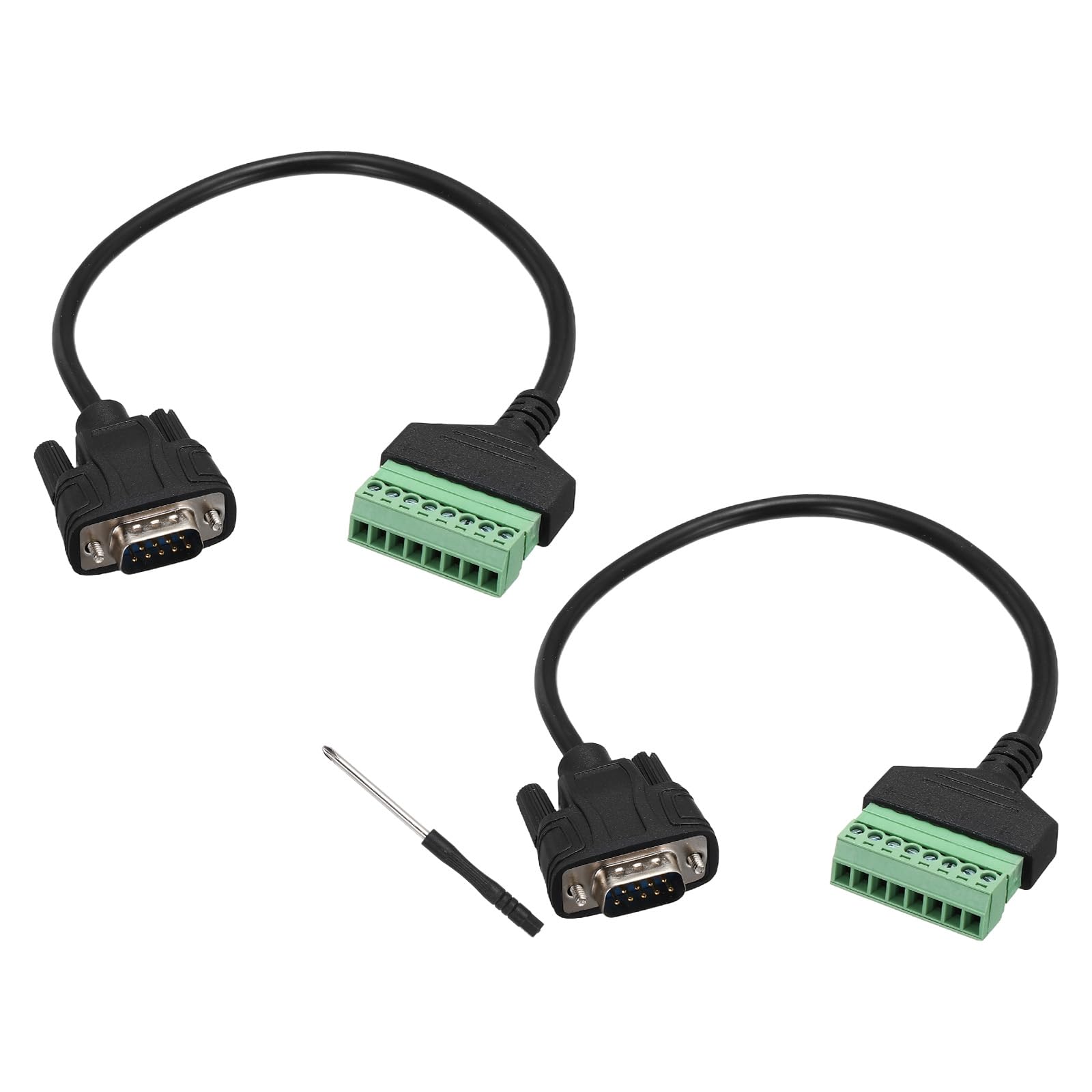 Adaptateur DB9 mâle vers bornes à vis sans soudure pour projet audio vidéo KTV - 7