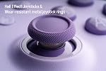 8Bitdo Ultimate 2C Hall Effect Joysticks and Hall Triggers Wired Controller for Windows PC and Android, with Remappable L4/R4 Bumpers, Turbo function & Rumble vibration (Purple)