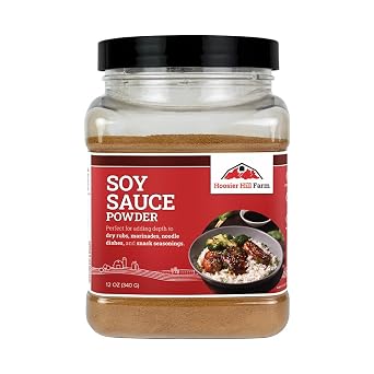 Hoosier Hill Farm Soy Sauce Powder, 12oz Pack of 1