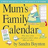  Mum\'S Family Calendar by Sandra Boynton 2020 Square Family O