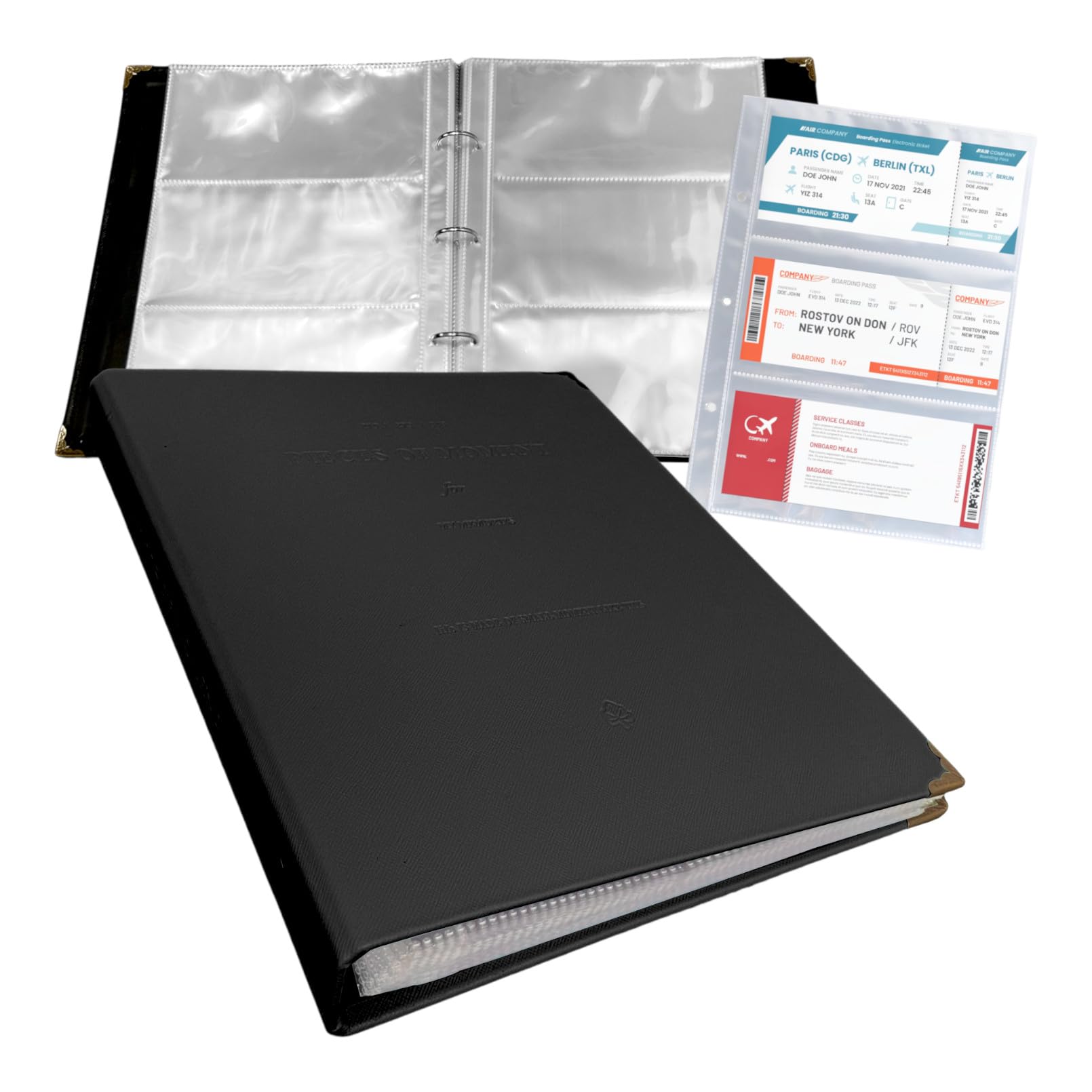 Amazon.co.jp: heizi チケットファイル パンフレット 収納 チケット