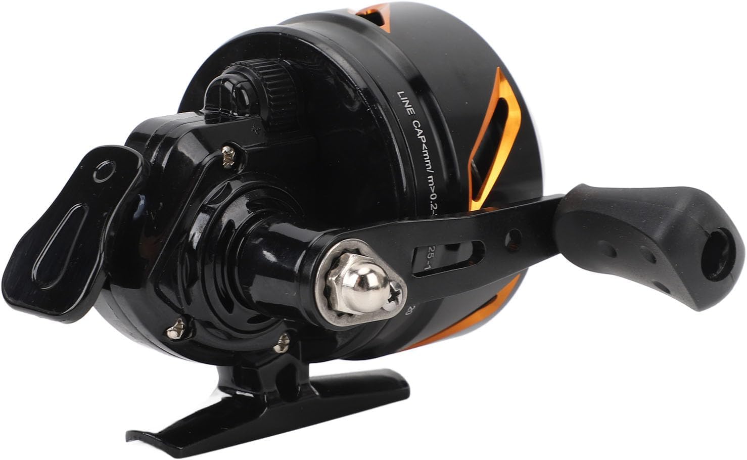 Fishing Reel, Fresh or Saltwater Fishing Reel High Speed 3.9:1 Gear Ratio 3+1 Bearing Reversible Handle for Left Right Retrieve Closed Face Reel