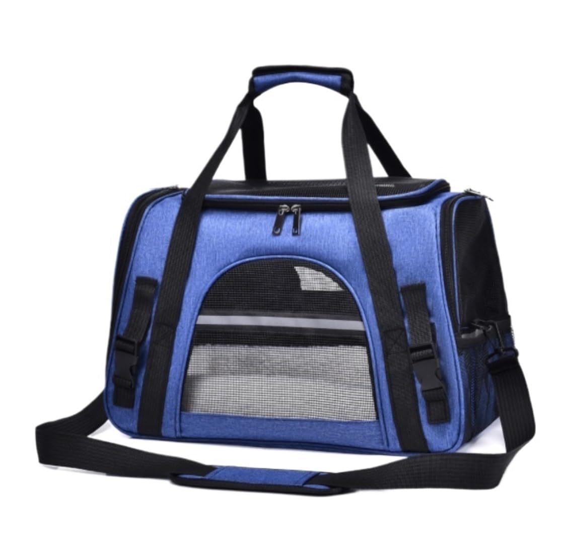 Transportin Gato Bolsa para Mascotas, Bolsa Portamascotas, Portador De Viaje para Mascotas, Arnés para Cachorros, Productos para Exteriores, Mochila, Bolsos Trasportines Gato (Color : B, Size : 43X2