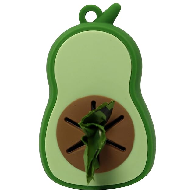 Foto 3 de 8 de Lxuebaix Dispensador de Bolsas para Caca de Perro Con Forma de Aguacate