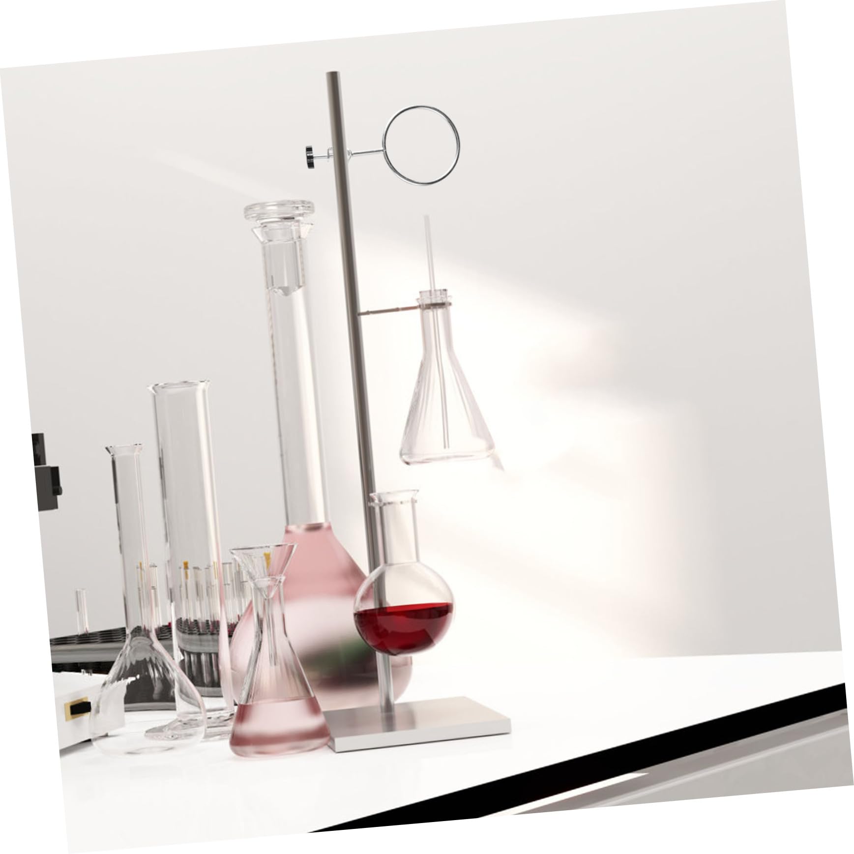Cabilock 4 Set Da Laboratorio Con Fissaggio Pinze Per Esperimenti Chimici Per Becher E Flaconi 3 Pezzi*4