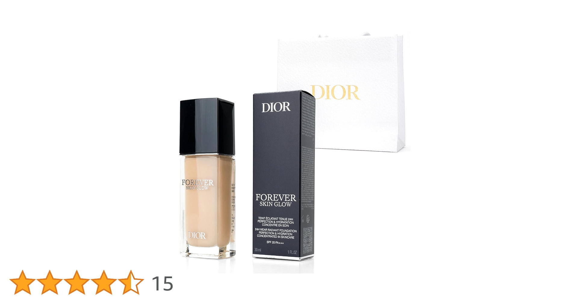 Amazon.co.jp: Dior Skin Forever Fluid Glow (SPF20/PA+++) #1N Amazon.co.jp: Dior Skin Forever Fluid Glow (SPF20/PA+++) #1N