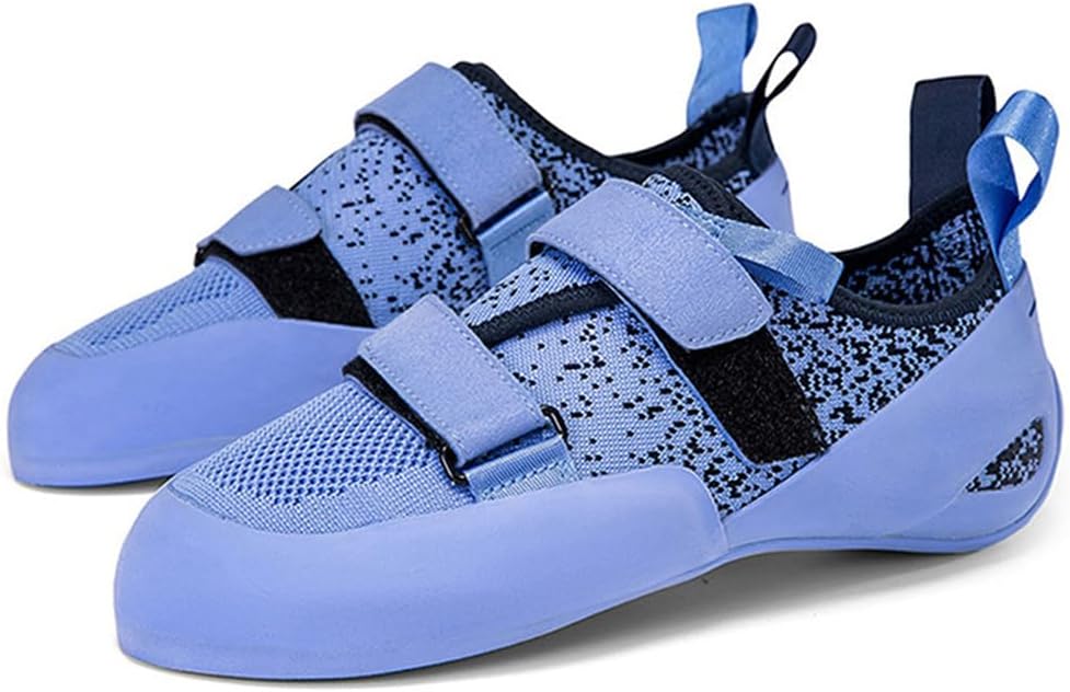 Men Climbing Shoes Lightweight Breathable Bouldering Training Shoes Slip Resistant Indoor Rock Climbing Shoes for Teenagers Beginners