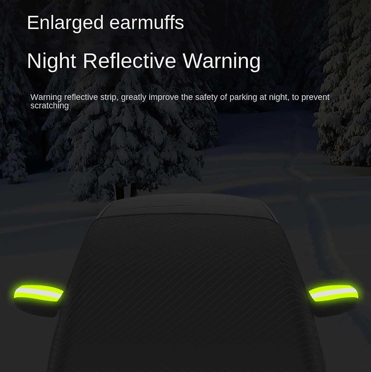 Windshield Cover, Windshield Cover for Ice and Snow for Nissan Murano 2015-2020 2021 2022 2023 2024,Windshield Cover with Side Wing Mirror Cover,Frost Defense,Ice,Sun,Snow, Easy to carry, orange