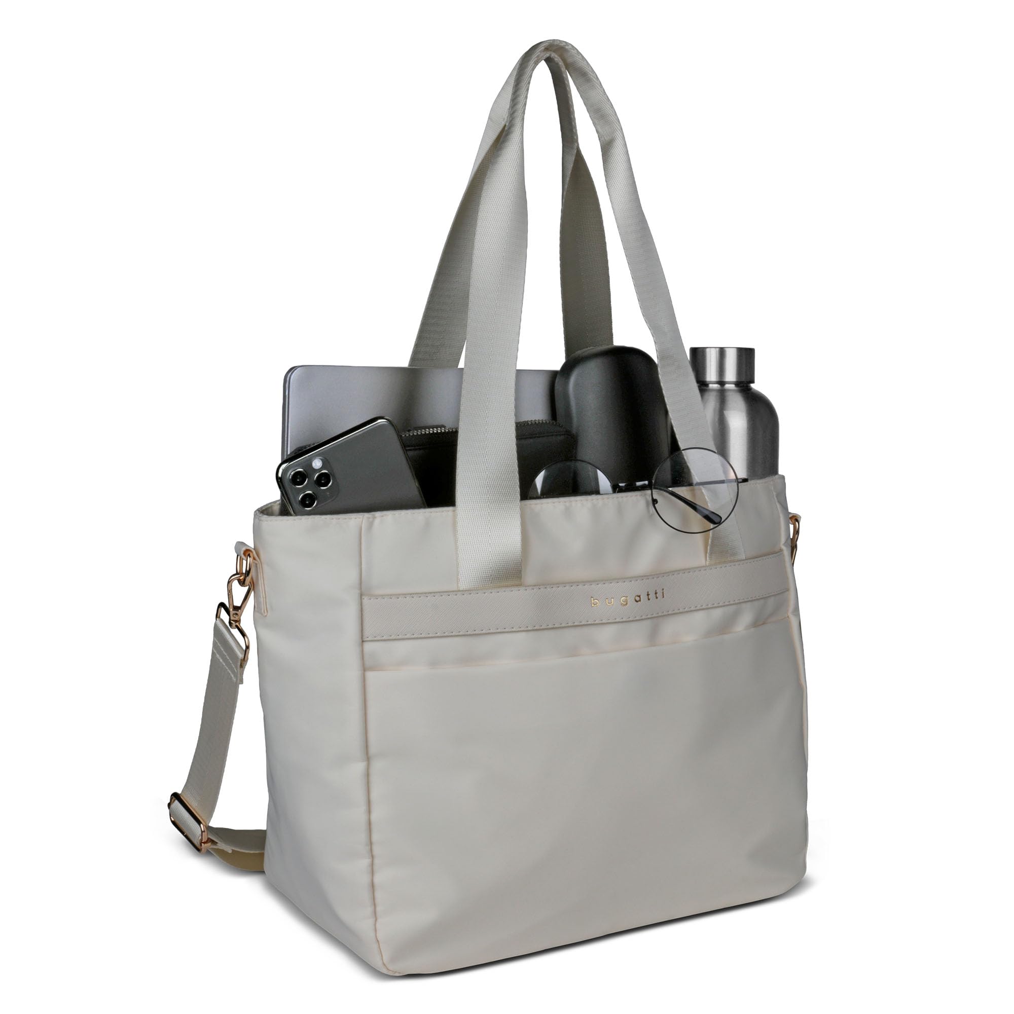 bugatti Mare 2.0 Shopper-Tasche für Damen, leichte & große Tote Bag mit vielen Fächern