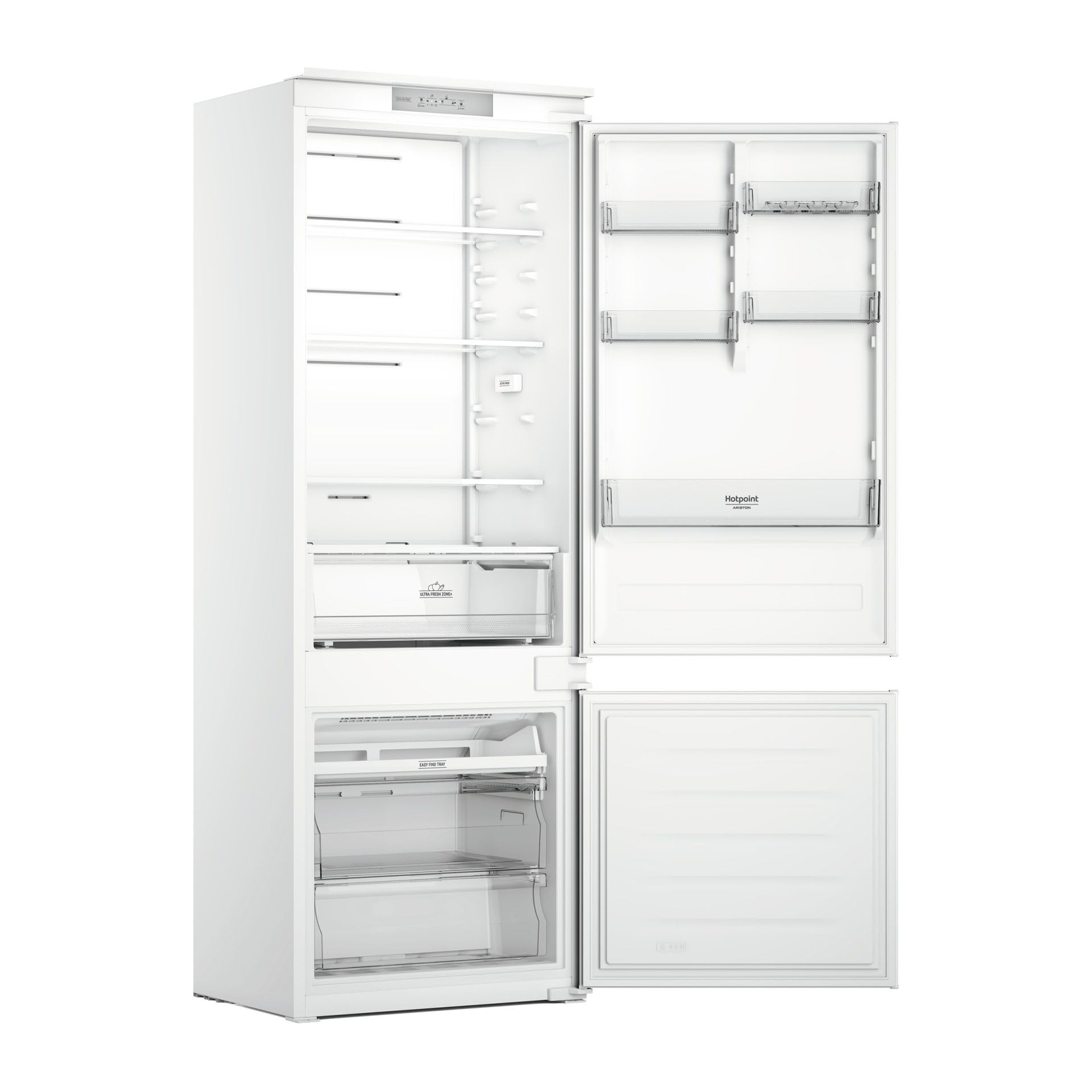 Frigorifero combinato da incasso Hotpoint: - HA SP70 T111