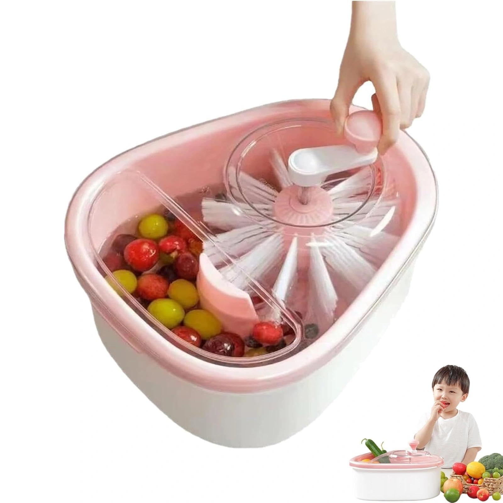 Fruit And Vegetable Washing Machine,Berry Washing Bowl(A)