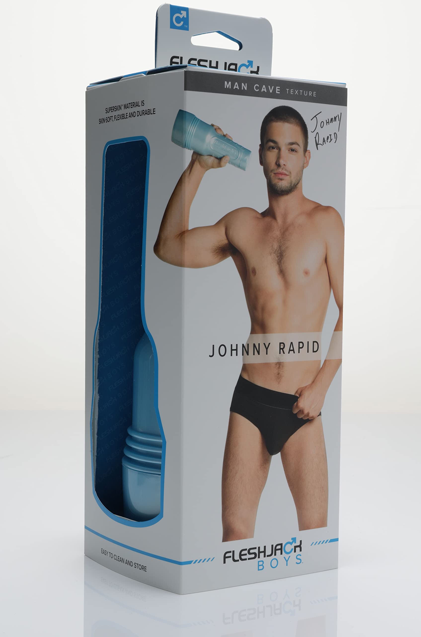 Fleshlight Masturbatore realistico Premium Fleshjack Johnny Rapid; Giocattoli sessuali realistici Fleshlight per uomini e giocattoli per adulti.