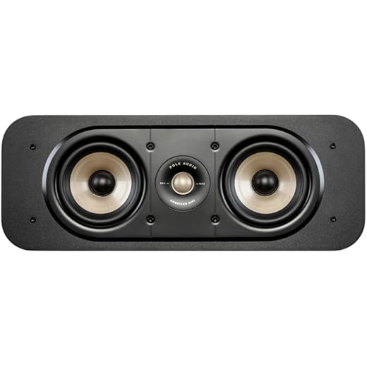 Polk Audio Signature Elite ES30 Center Channel Speaker 150w, 1