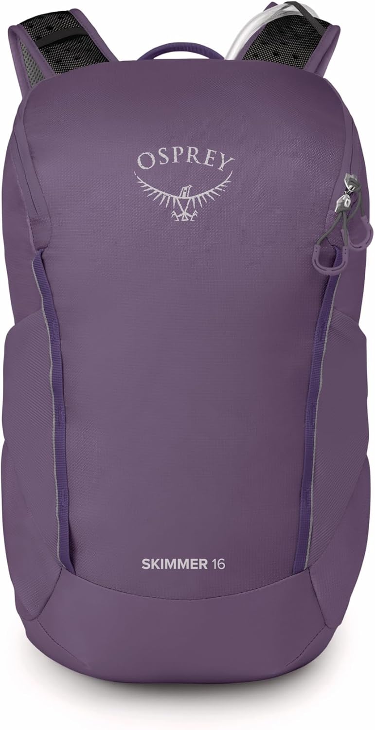 Osprey Skimmer 16L Women's Hiking Backpack with Hydraulics Reservoir, Purpurite Purple