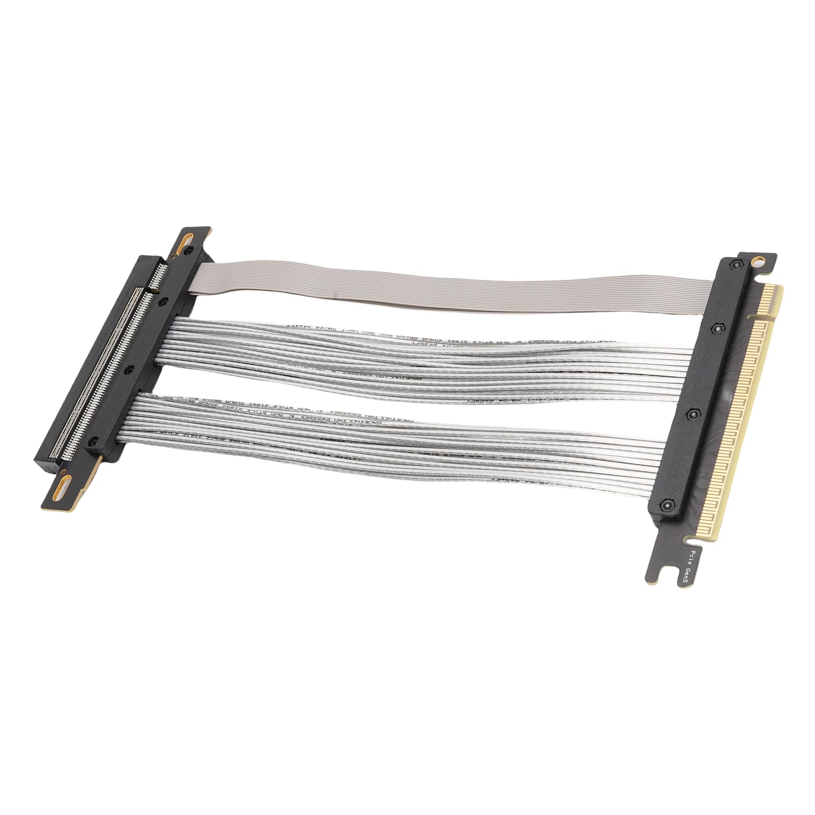 Kabel Nośny PCIE 5.0, Kabel Przedłużający GPU 16X dla 5090 RX8900 RX7900XTX, z Uchwytem do Montażu Pionowego dla Obudów PC Serwery AI Chłodzenie Wodne ITX (30cm)