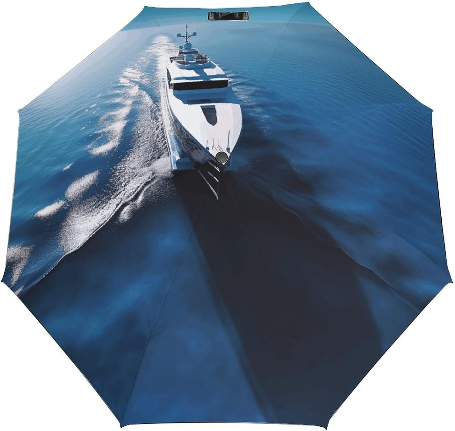Windproof Travel Umbrella Yacht ​ Sailboat Folding Small Sun Umbrella Lightweight Small And Compact Suit for Pocket