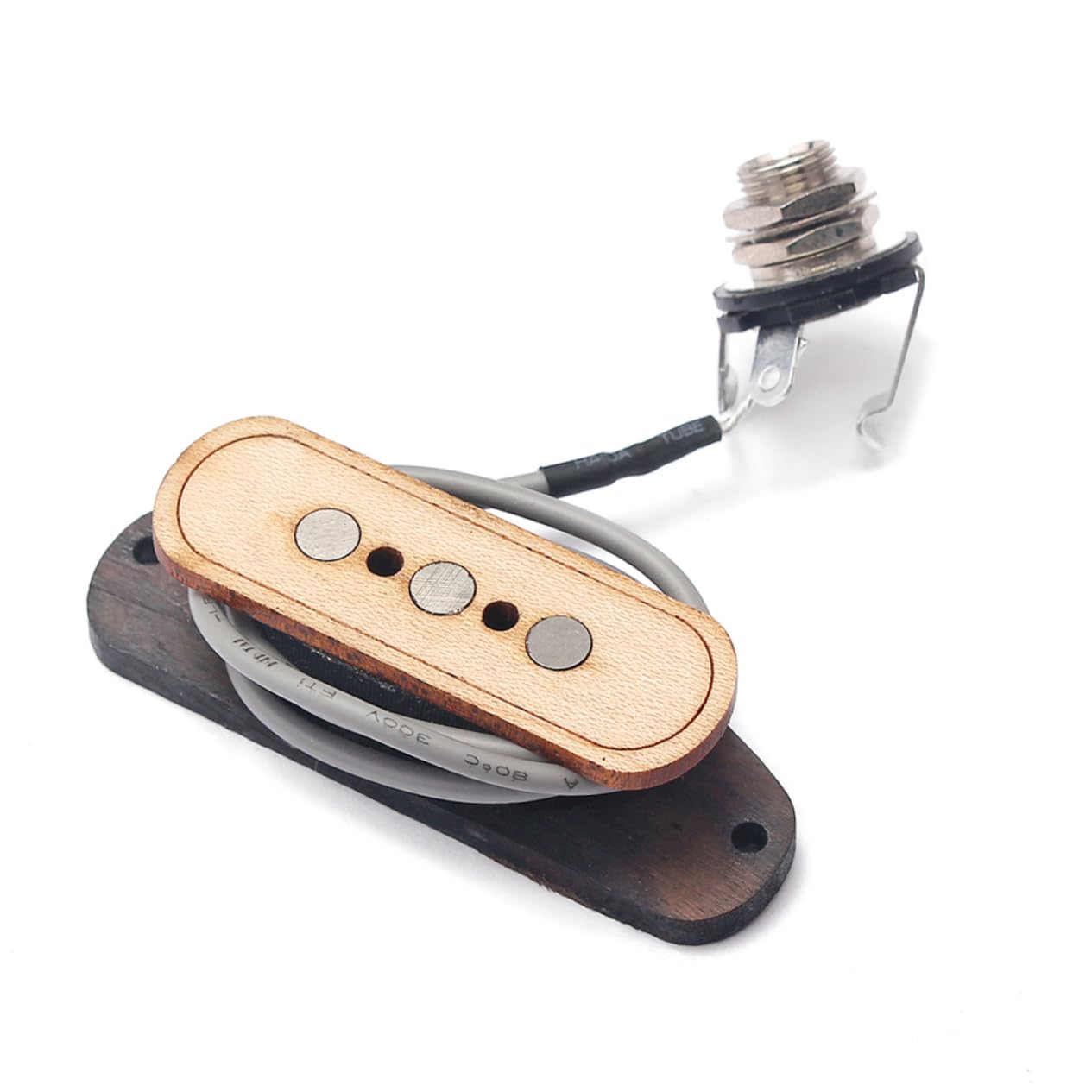 De Guitarra De Tres Cuerdas De Arce Bobina Encerada De Boca De Guitarra Repuesto