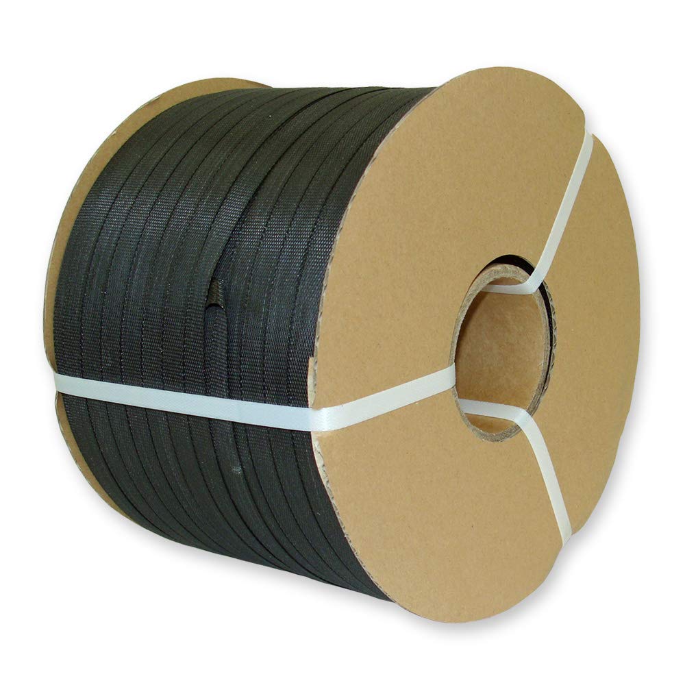 VEMATEC Umreifungsband 12,7 mm x 0,6 mm x 500 m, 62 mm Kern, Reißfestigkeit 190 kg - PP-Band