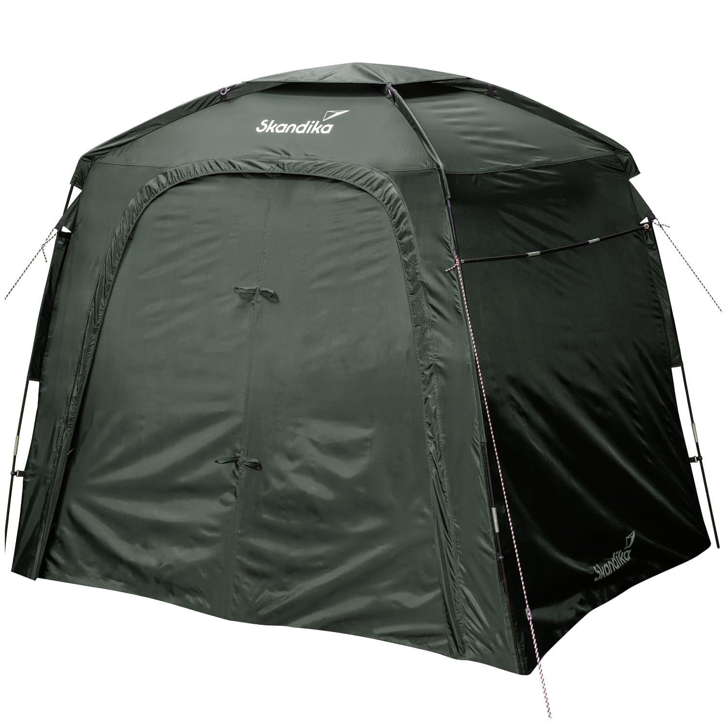 Skandika Tente de Stockage L | Équipement, Garage à Vélo, Hauteur 1,7m, Étanche, Adapté à l'Hiver, Avec Sol | Abri pour Extérieur, Jardin, Camping