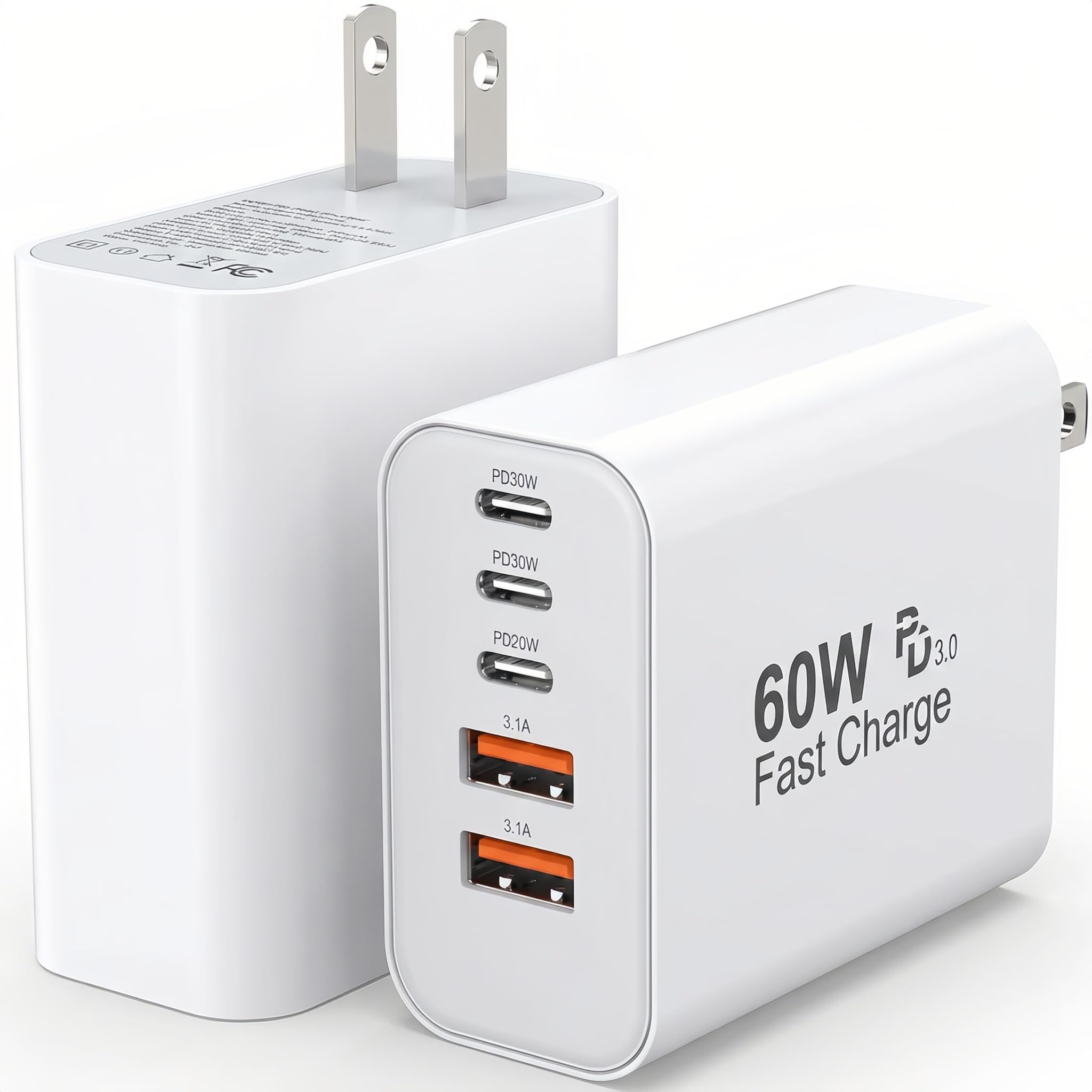 TZBAY 5-Port USB-C Charger Block