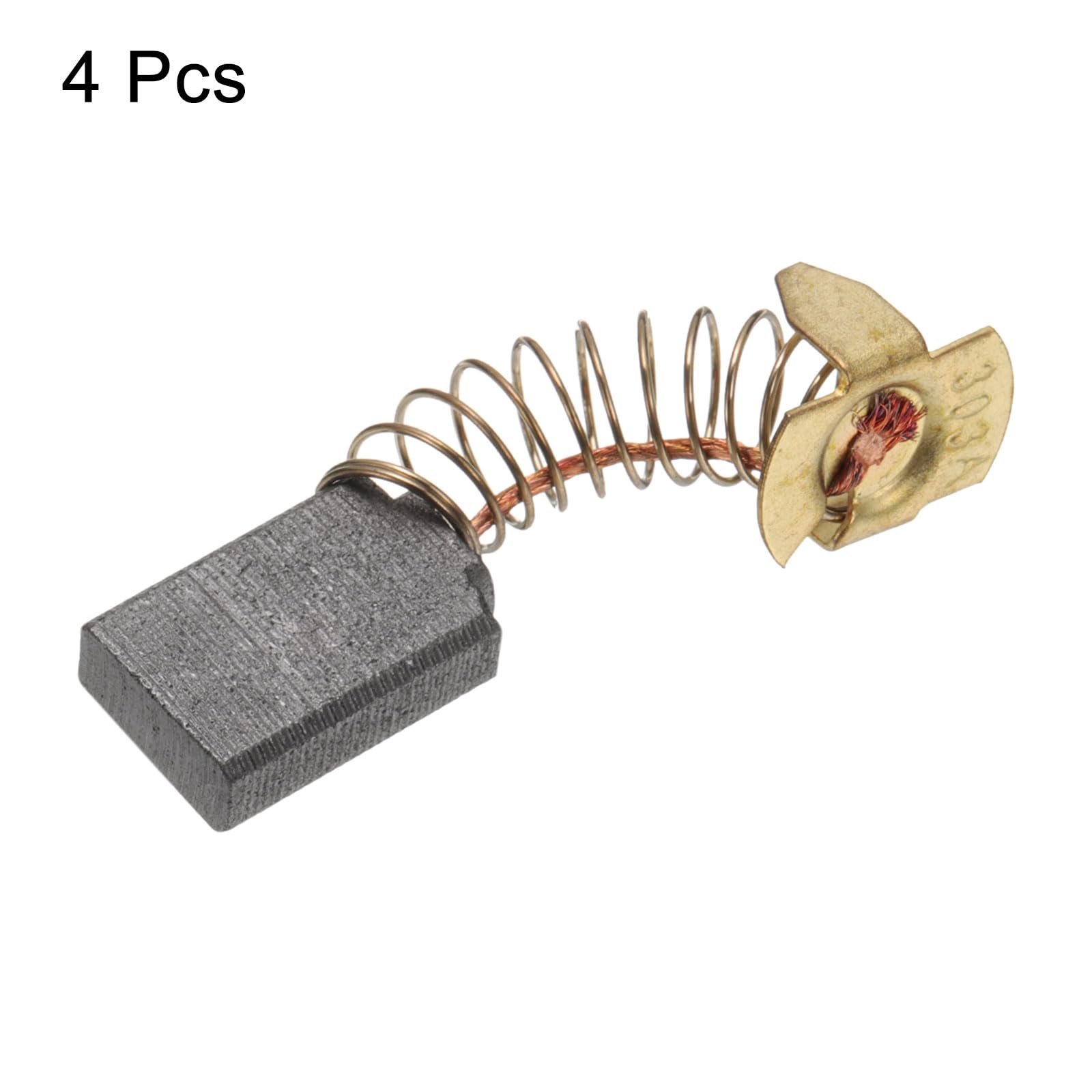 QUARKZMAN 4pcs Balai De Charbon 16mm x 10mm x 5mm Pour Meuleuse 303# Pièce De Remplacement Moteur Électrique